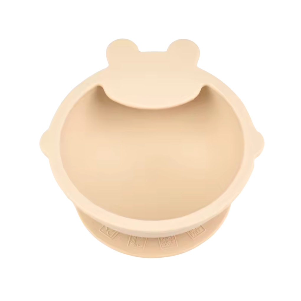 Дитяча силіконова тарілка на присосці, 300мл 965-4